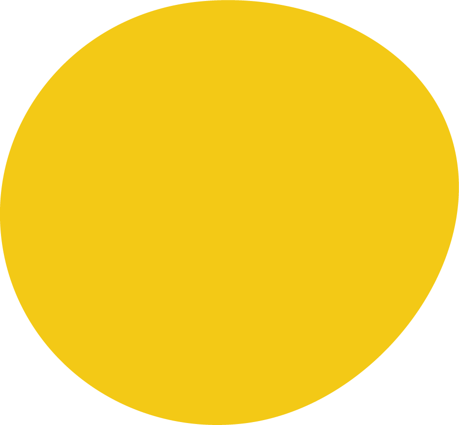 A solid yellow circle on a black background.