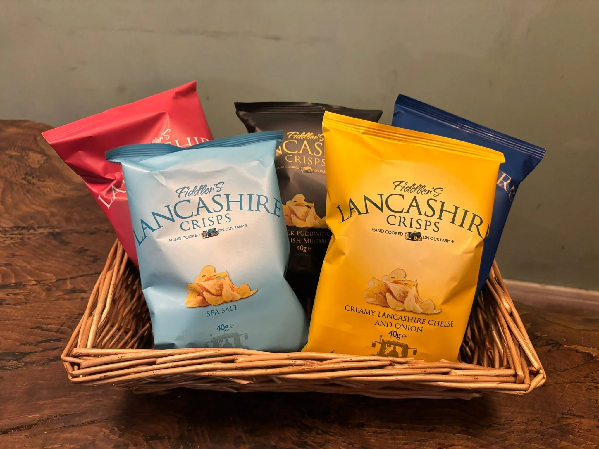 Assorted Lancashire Crisps