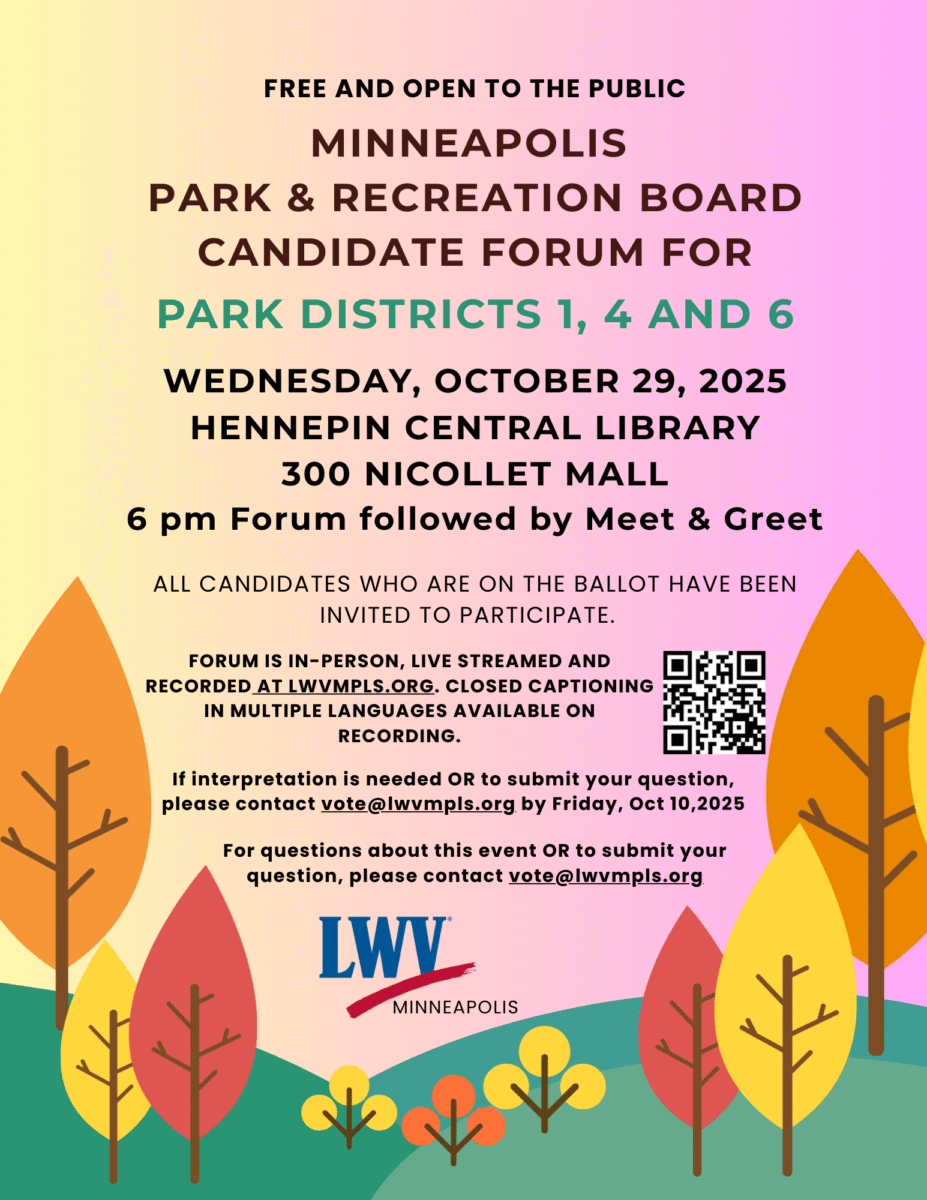 Parks Board Comm. Candidate Forum