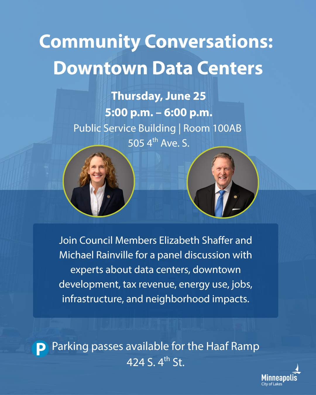 Community Conversations: Downtown Data Centers