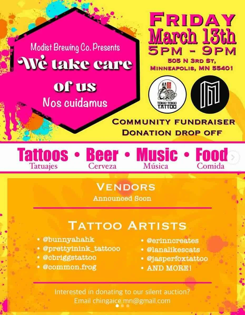 We Take Care of Us: Community Fundraiser