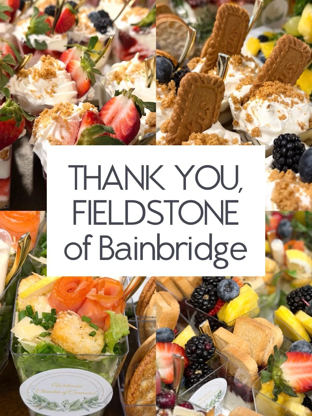 Such a fun December After Hours! Big shout out to our Chamber members at the Fieldstone Community here on Bainbridge for hosting the holiday fun for us all! The food, the music, the raffles &mdash; all of it! It was so special to hear more about this