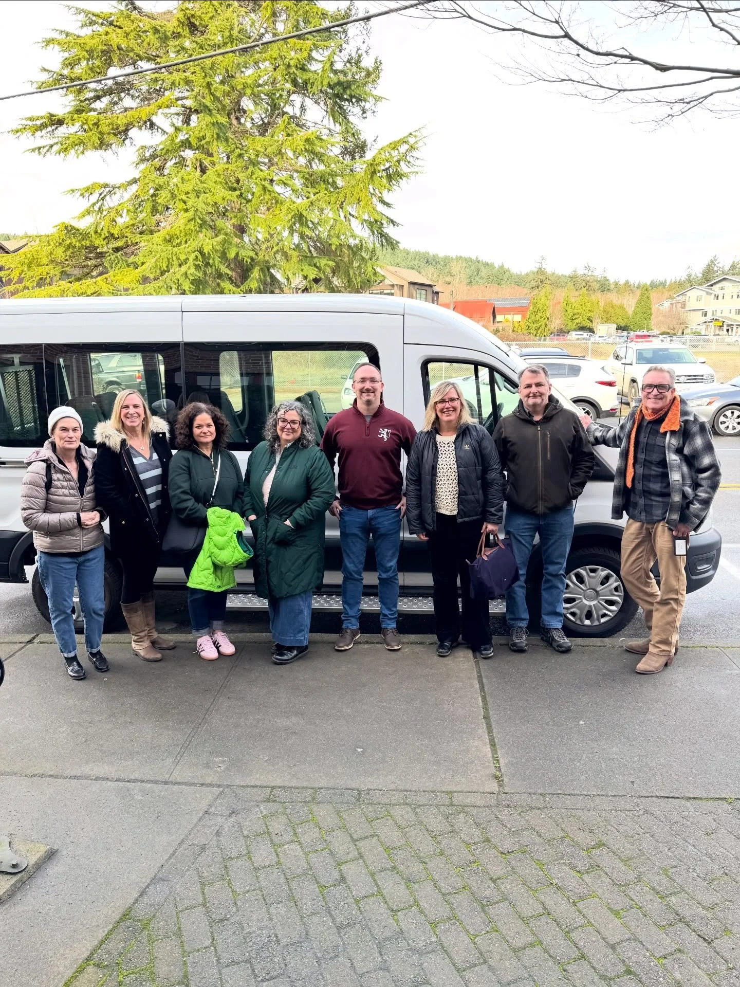 Last Friday, members of the Chamber&rsquo;s Economic Development Committee enjoyed a tour led by Greg Dronkert of @zev.coop and Mobility For All in the Co-op&rsquo;s newest vehicle. Purchased by the @biseniorcenter, this 100% electric, ADA accessible