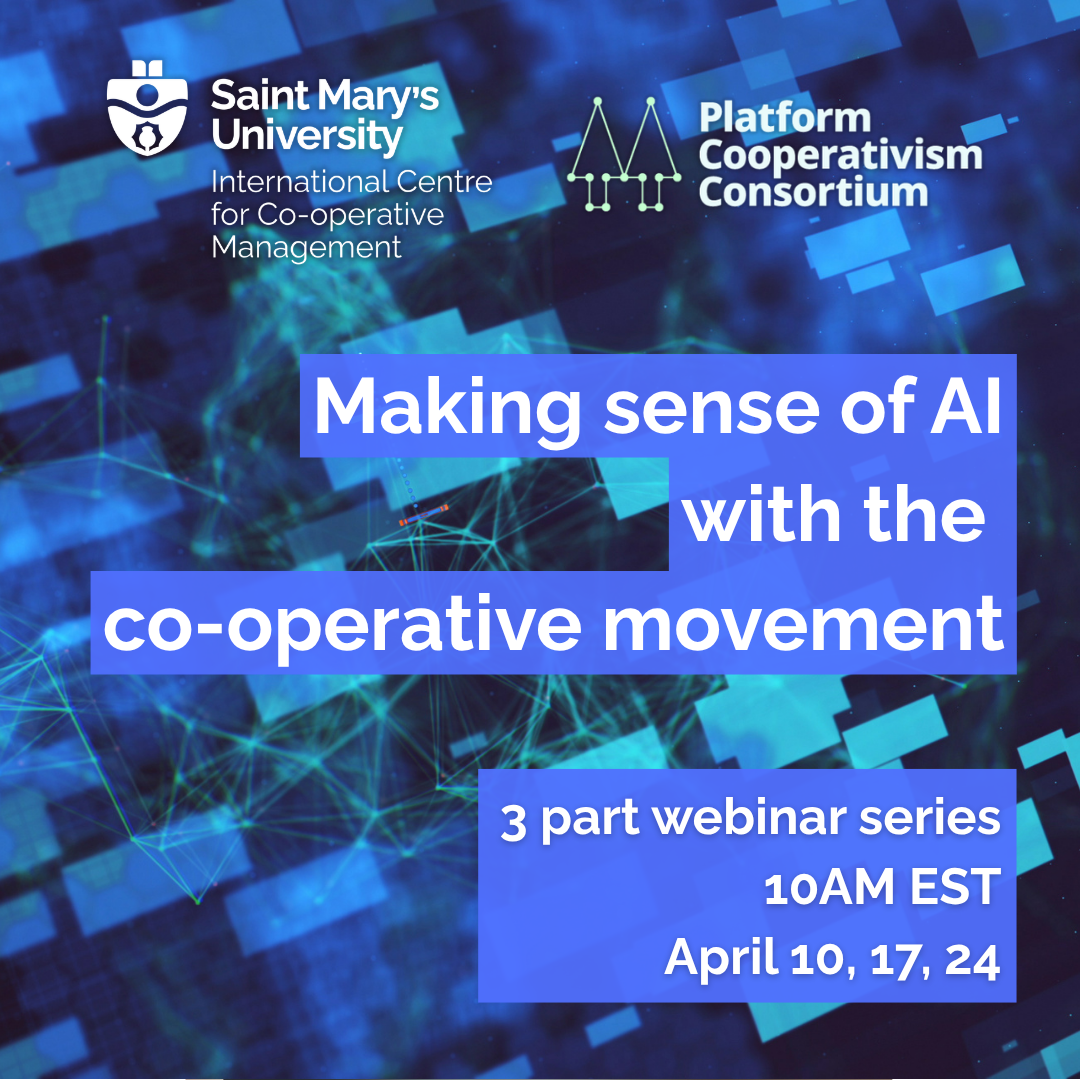 Making sense of AI with the co-operative movement (Session I)