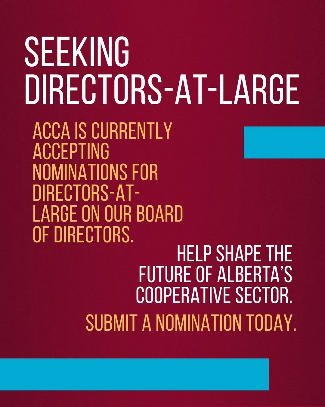 Bring Your Voice to the Table - ACCA Seeks New Board Members