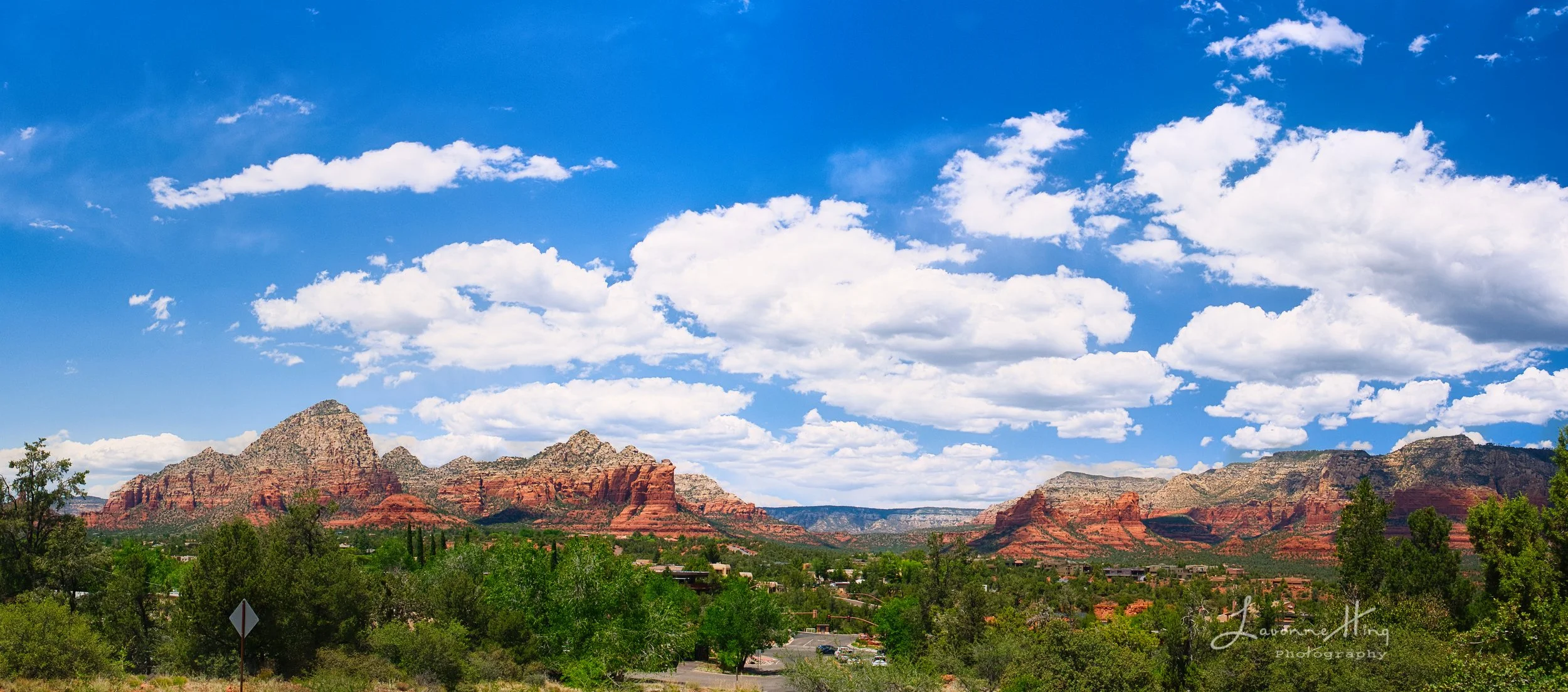 Sedona, AZ Airport View
5- pano dayscape, see the day-to-night rendition of this panorama.