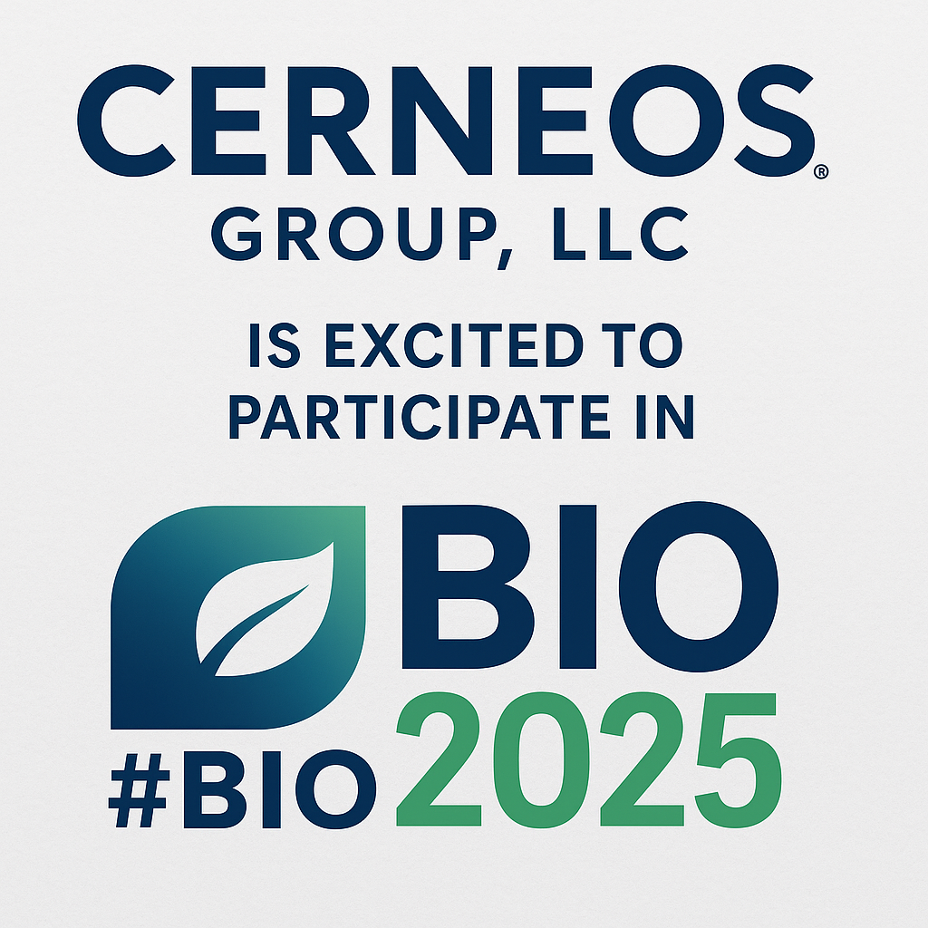 Cerneos Group, LLC is excited to participate in #BIO2025