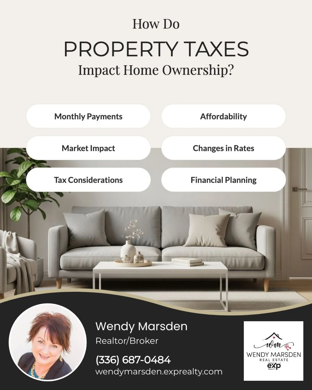 Property taxes can play an important role in the overall cost of owning a home, but how they apply can vary by location. Here are key factors to understand:

💰 Monthly Payments: Property taxes are often included in monthly housing payments, depend