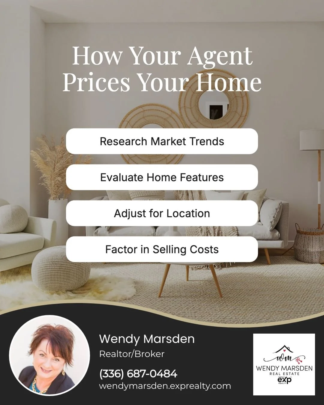 Pricing a home correctly is a strategic process, and a skilled agent plays a key role in getting it right from the start.

An experienced agent uses market data, local knowledge, and property-specific details to position your home competitively and