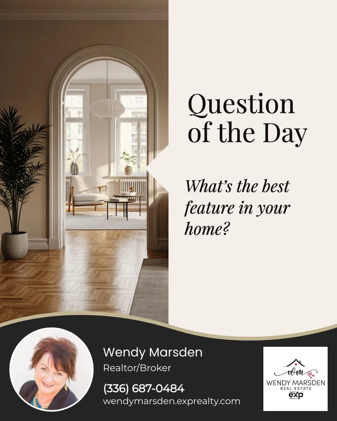 Every home has that one standout feature 🏡✨

Maybe it&rsquo;s the charming archways, the natural light, the backyard made for entertaining, or simply the feeling you get when you walk through the door.

What do you love most about your home?

#h