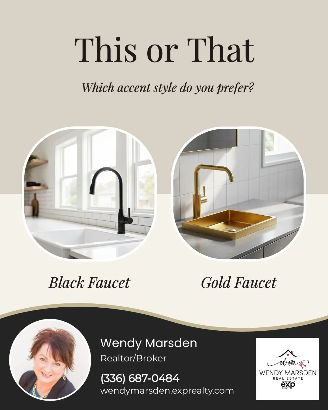 When it comes to kitchen faucets, which finish speaks to your style? Is it sleek black or glamorous gold?

🖤 A black faucet offers timeless elegance with a bold, modern edge. It&rsquo;s versatile, low-maintenance, and pairs beautifully with minima