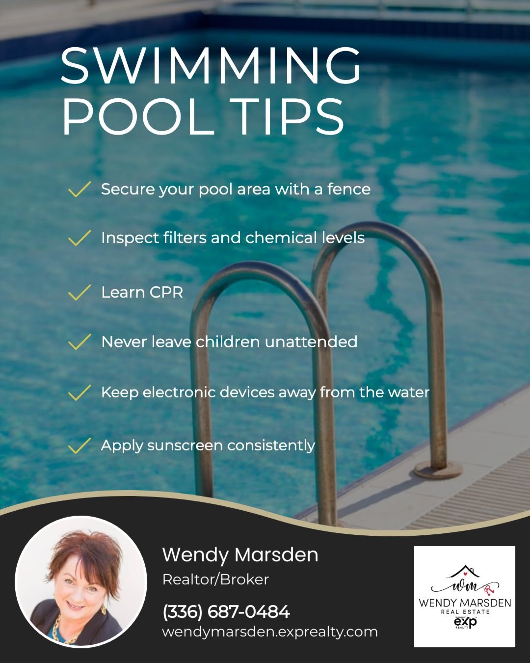 Pool season is officially here ☀️💦

Long summer days by the water are one of the best parts of the season, but safety and preparation should always come first.

A little preparation helps keep pool days fun, relaxing, and worry-free all summer l