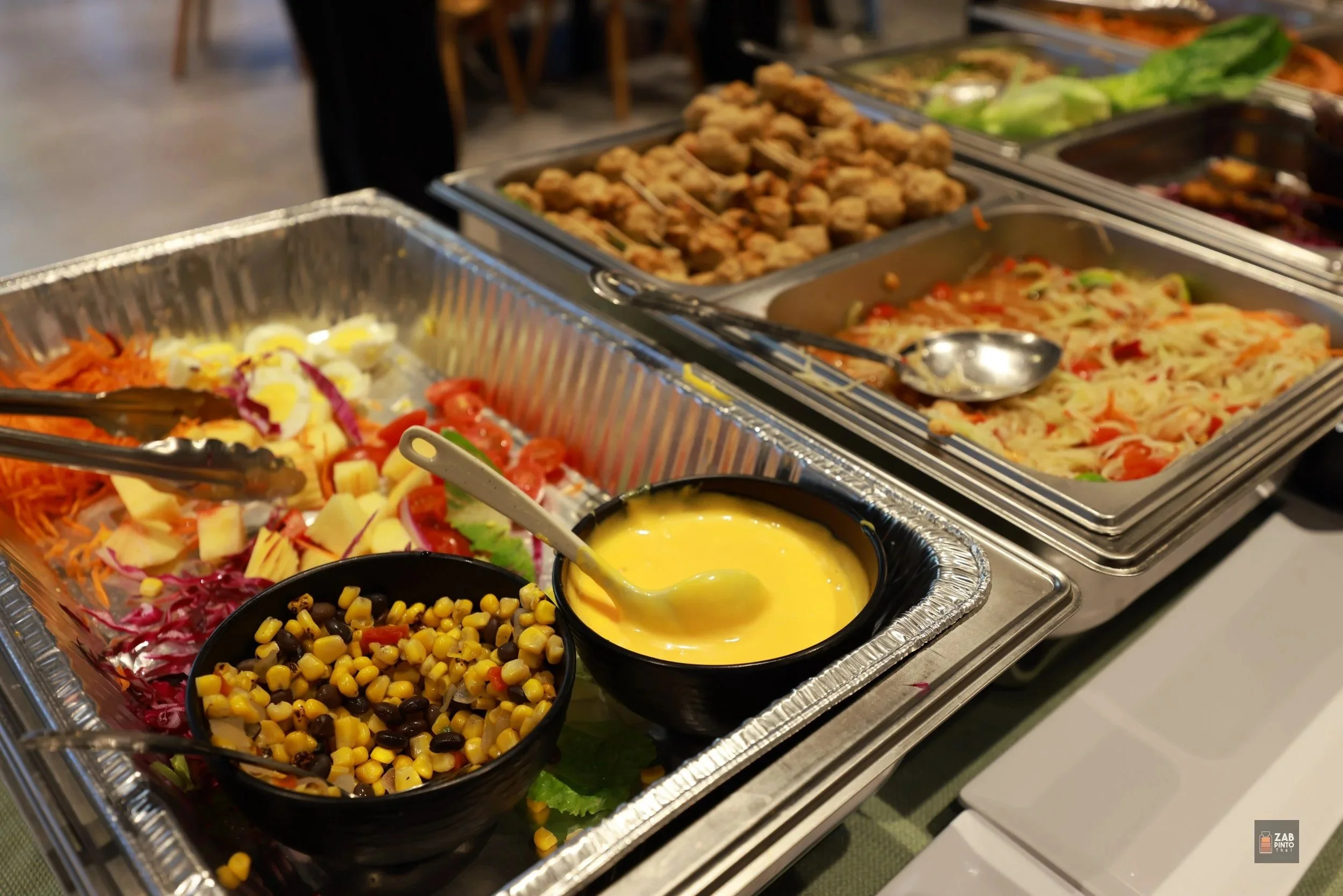 Thai buffet after a run