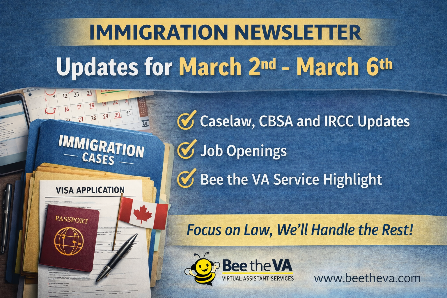 Bee The VA March 8th, 2026 Weekly Newsletter