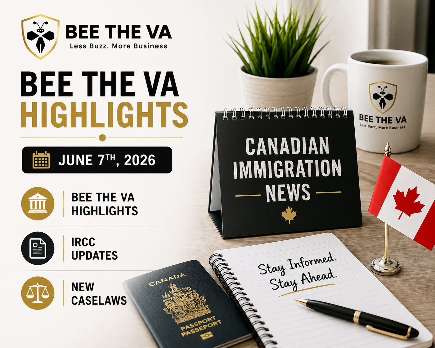 Bee The VA June 7th Weekly Newsletter