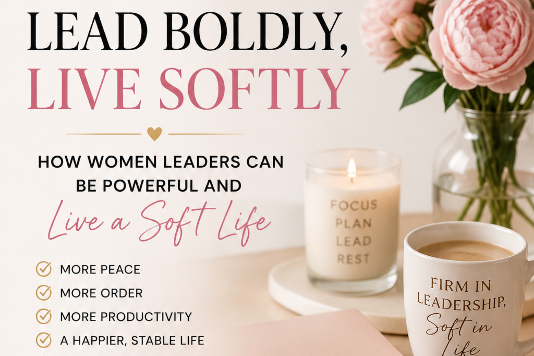 Soft Life Leadership: Why Women in Leadership Deserve Peace, Order &amp; a Grounded Life