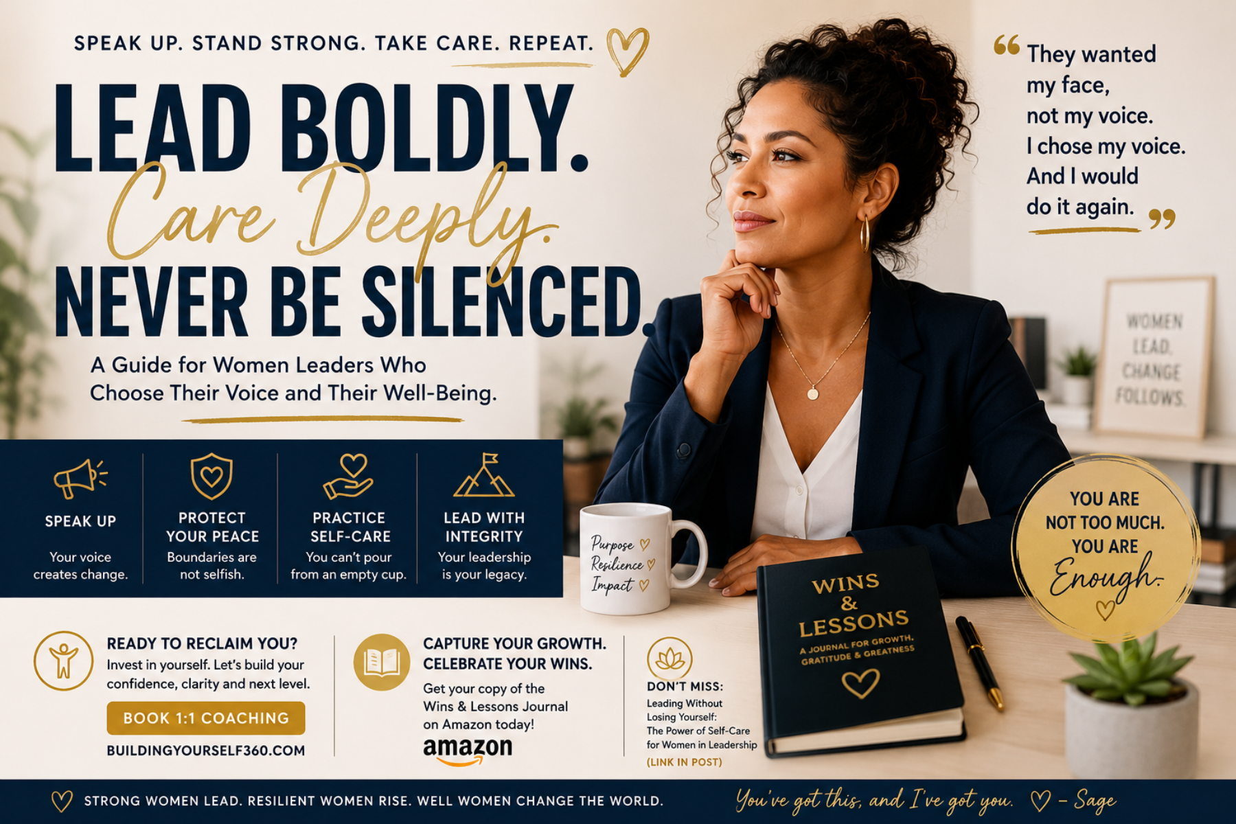 When Your Voice Is Too Loud for the Room: Burnout, Boldness &amp; the Power of Self-Care for Minority Women in Leadership