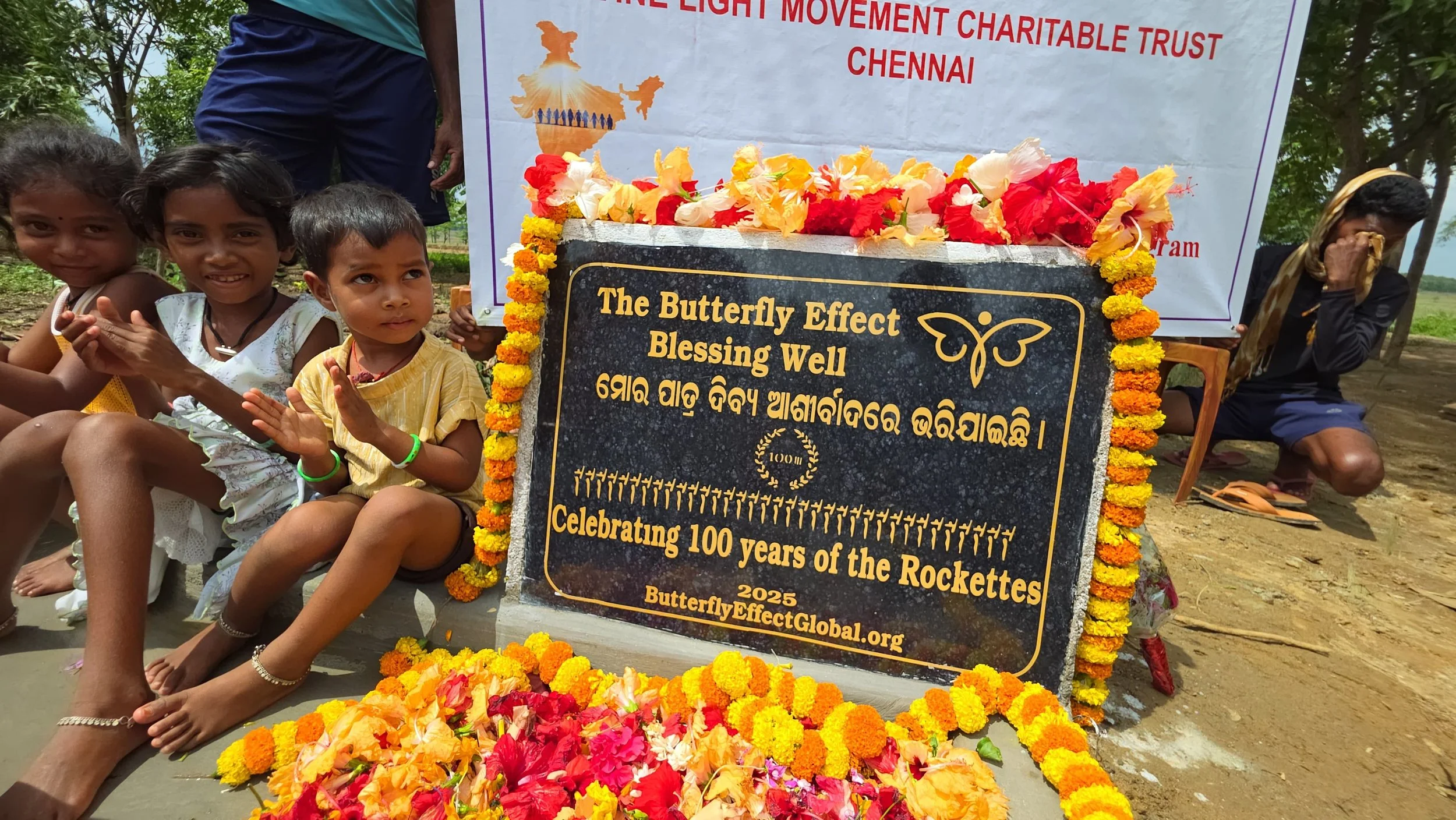 🌍 The 100th Anniversary of the Radio City Rockettes is commemorated by donating a Blessing Well to Panusahi Village in Odisha, India.