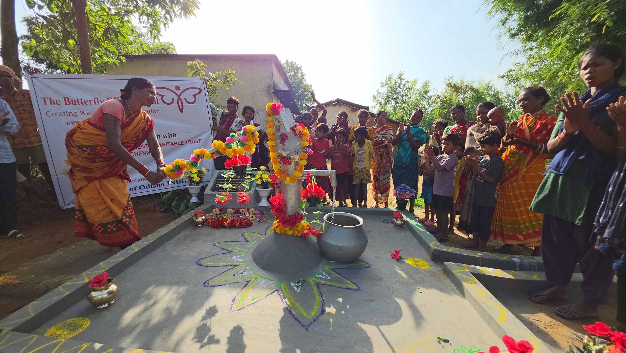 Karen Hall in Honor of Paul Wheeler - Bhaliyaguda Village