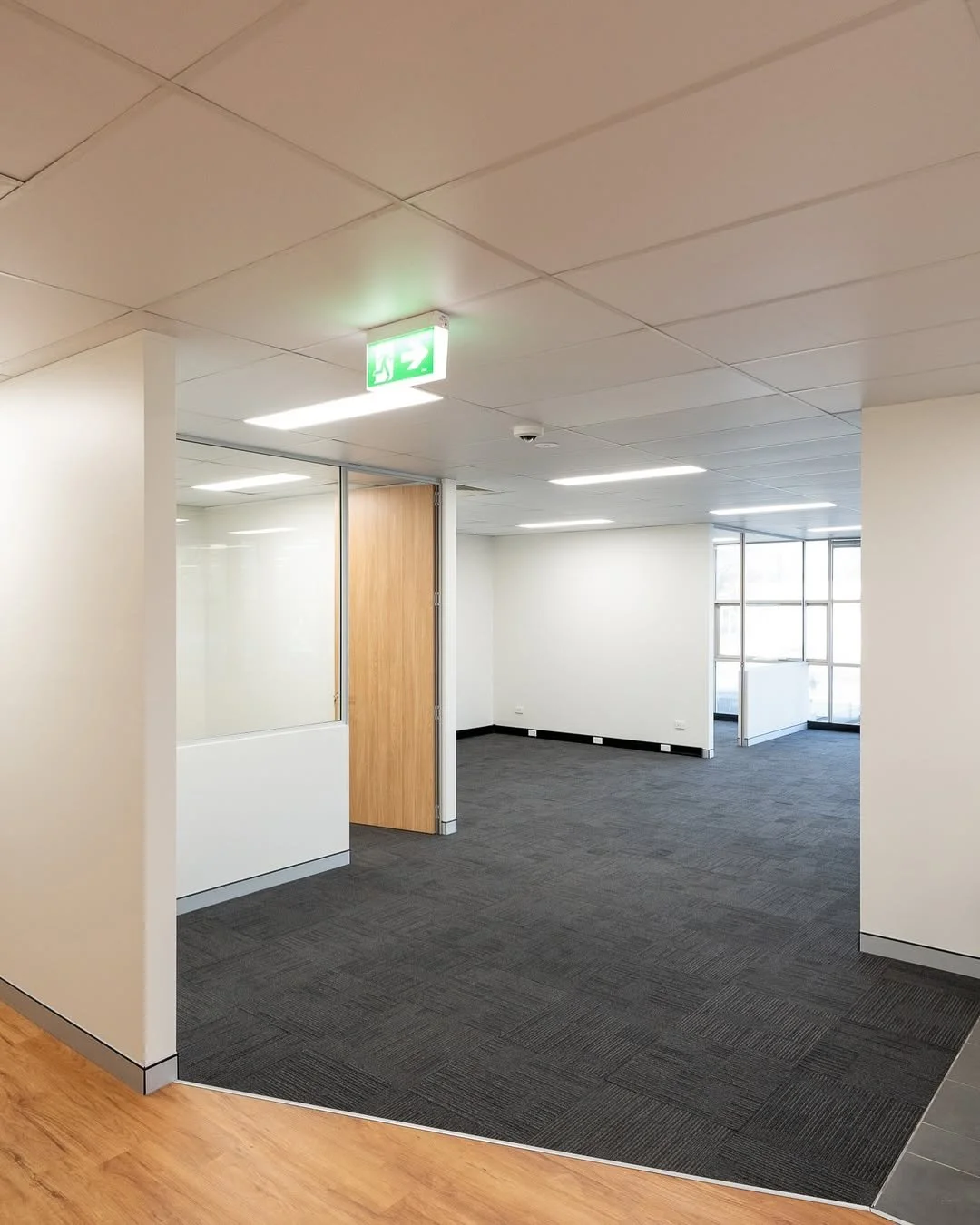 Fresh, functional and ready for business. Another office fit-out brought to life by TCMH.Group 👷_♂️Complete with new flooring, kitchenette installation, 3 new WC’s and clean finishing touches throughout. A polished result for a (3).jpg