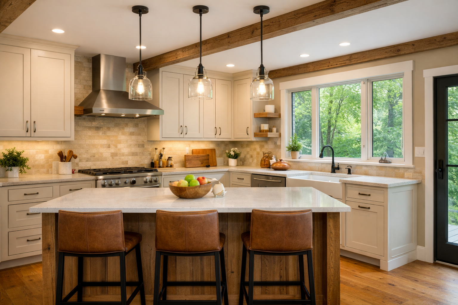 The cost of a kitchen in vermont.