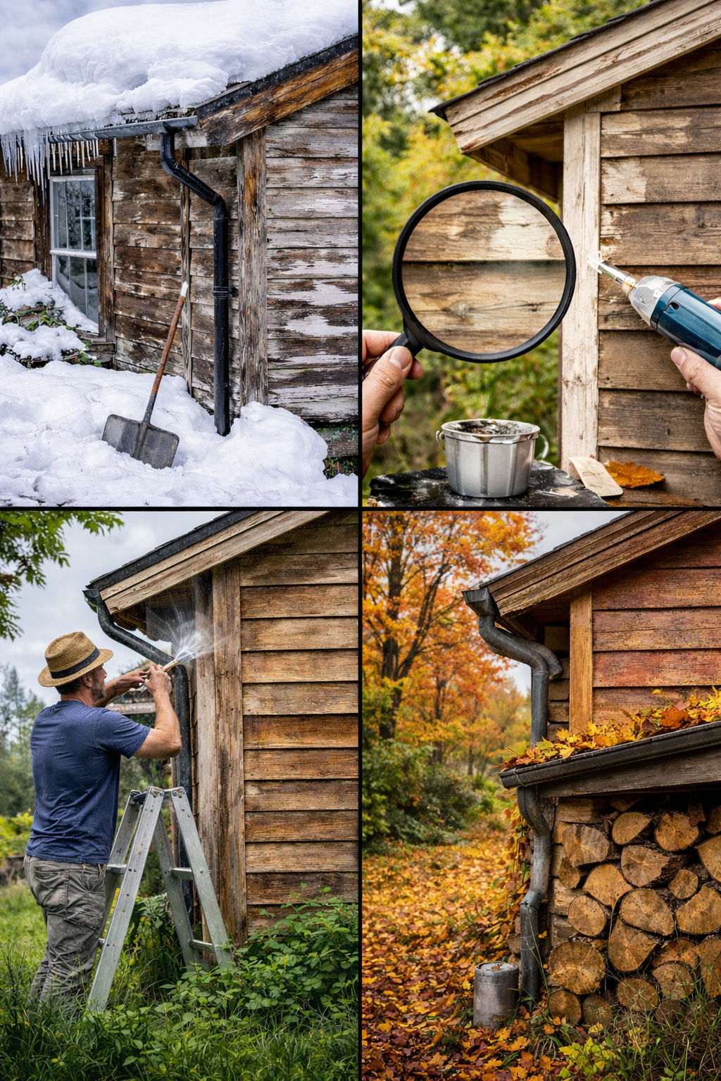 Vermont Wood Siding Maintenance Calendar