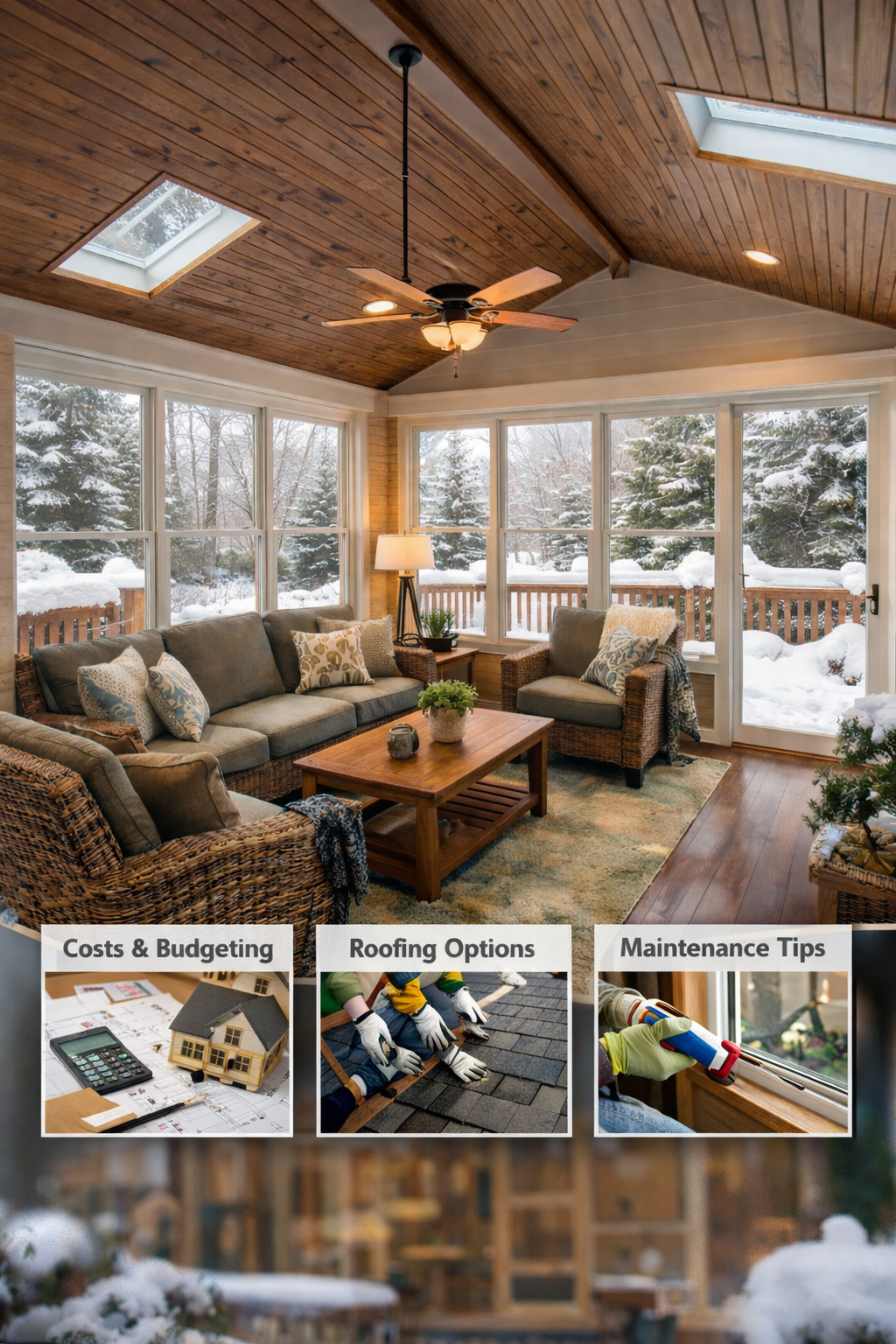 The Ultimate Homeowner’s Guide to Sunrooms in Northern Vermont