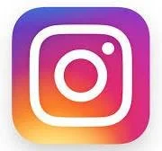 Instagram logo with a gradient background