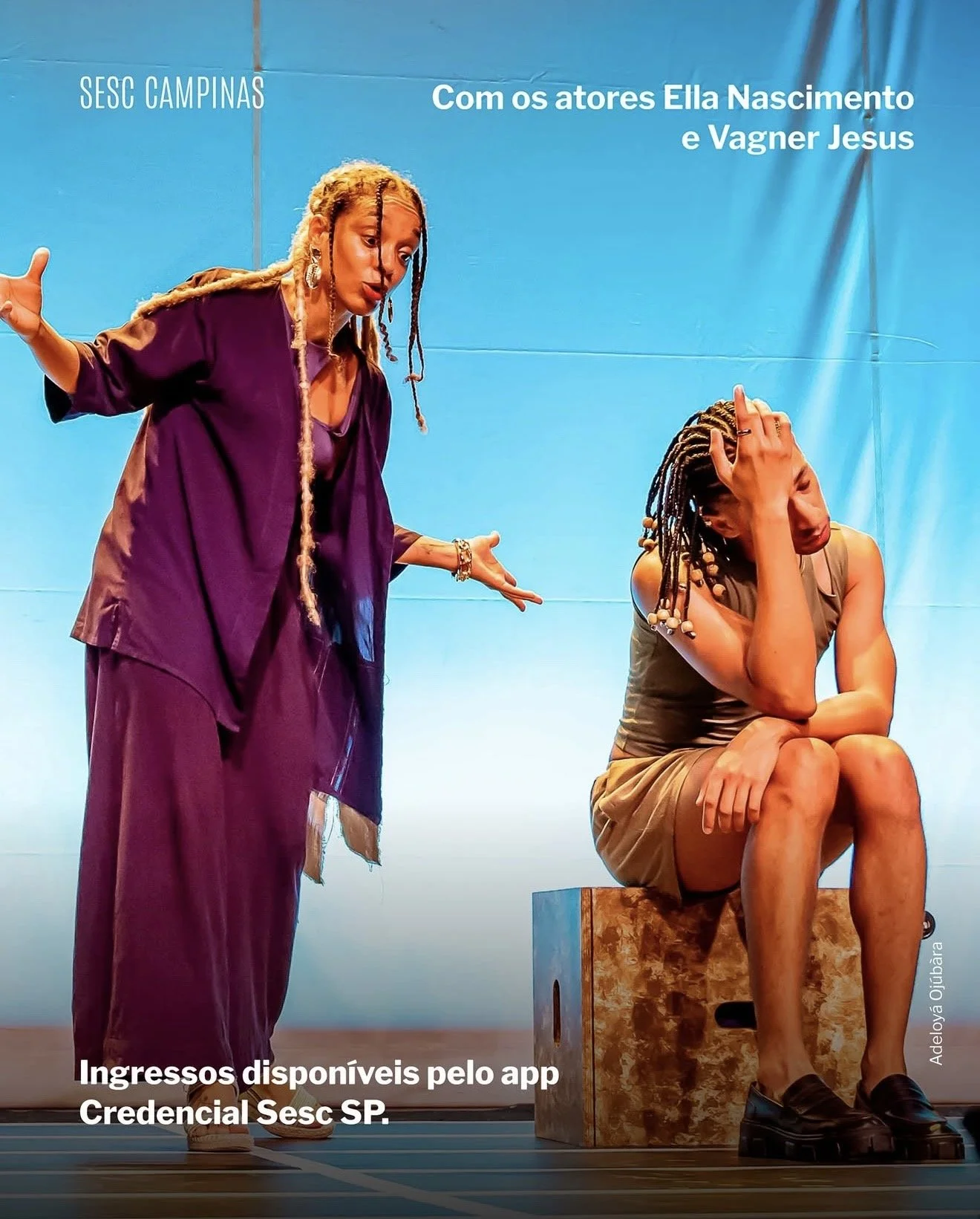 Apresentação única no SESC SP Campinas, em novembro de 2025.