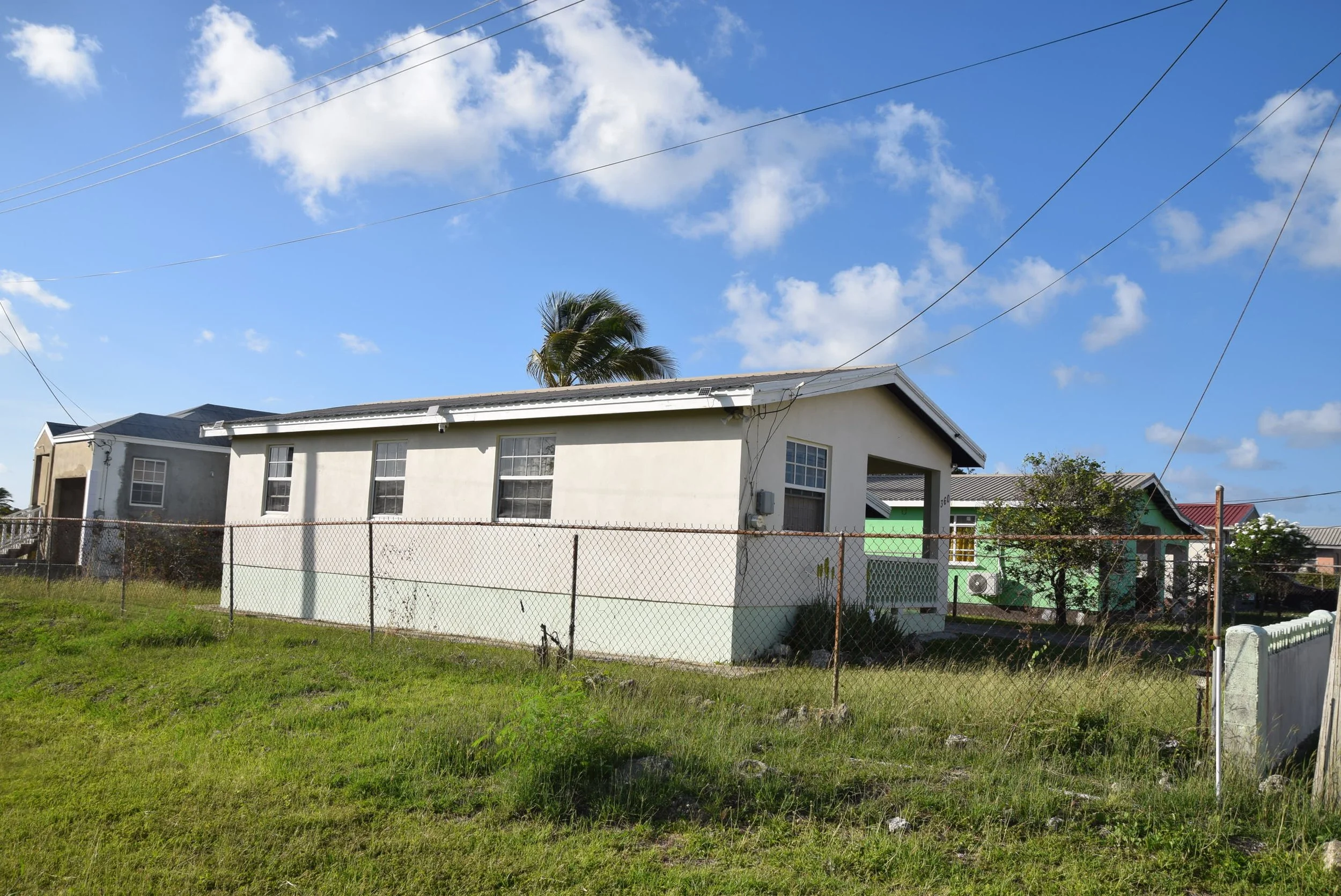 View of house from the eastern side, looking SW