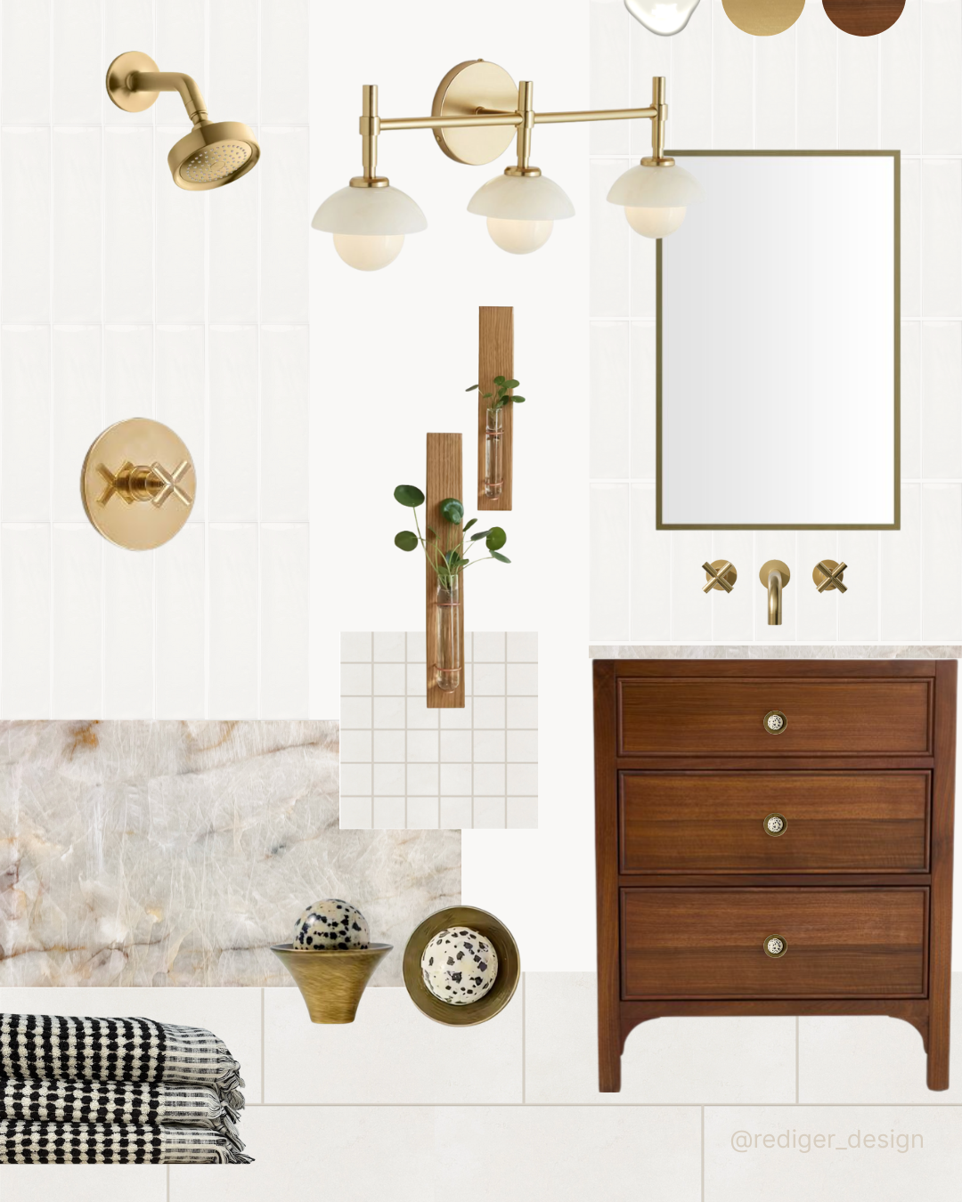 My Bathroom Makeover: Part One // The Vision