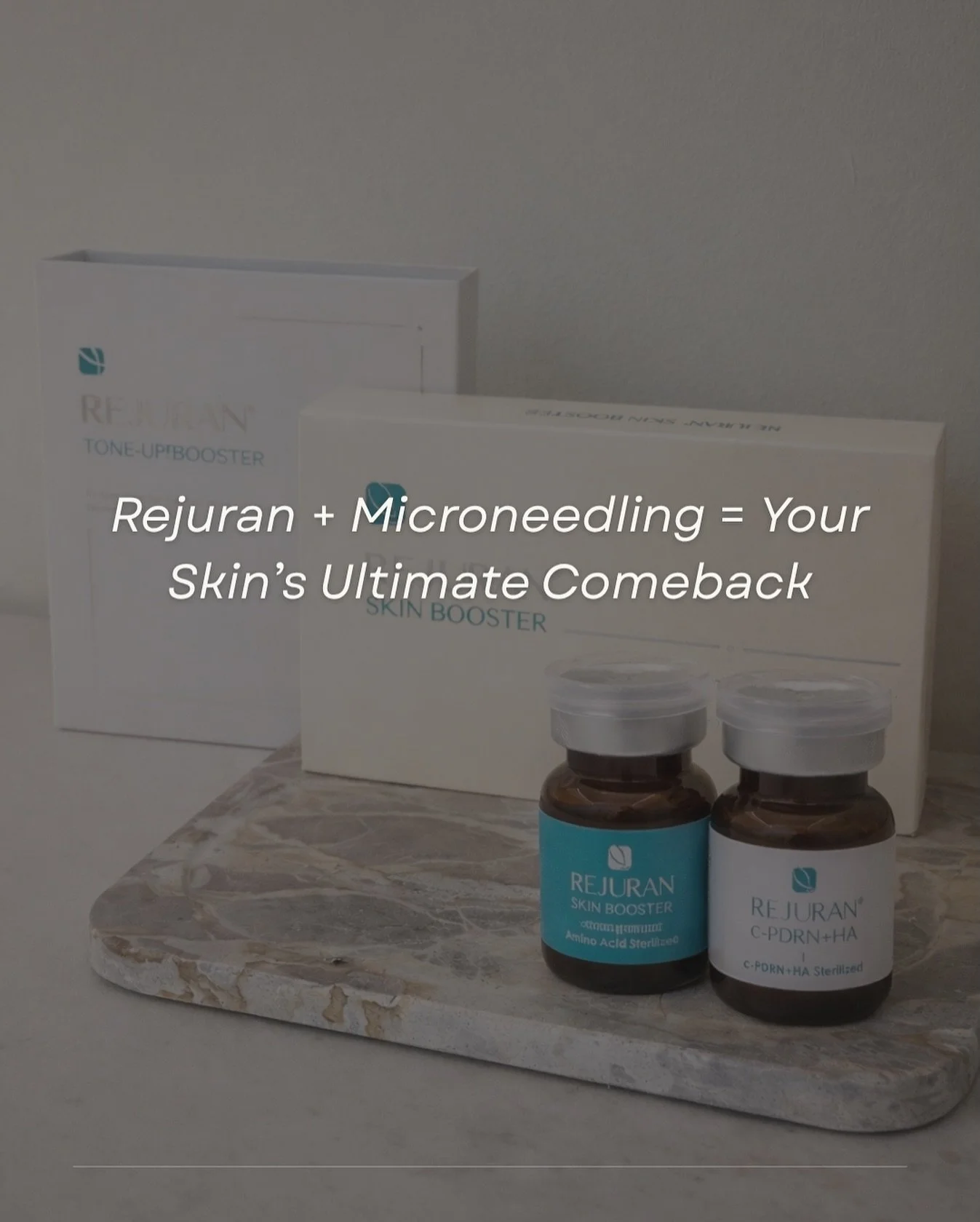 Your skin&rsquo;s new obsession has arrived ✨

We are now offering Rejuran + Microneedling&mdash;the ultimate skin-rejuvenating duo designed to repair, strengthen, and deeply hydrate from within. Think smoother texture, refined pores, improved elasti
