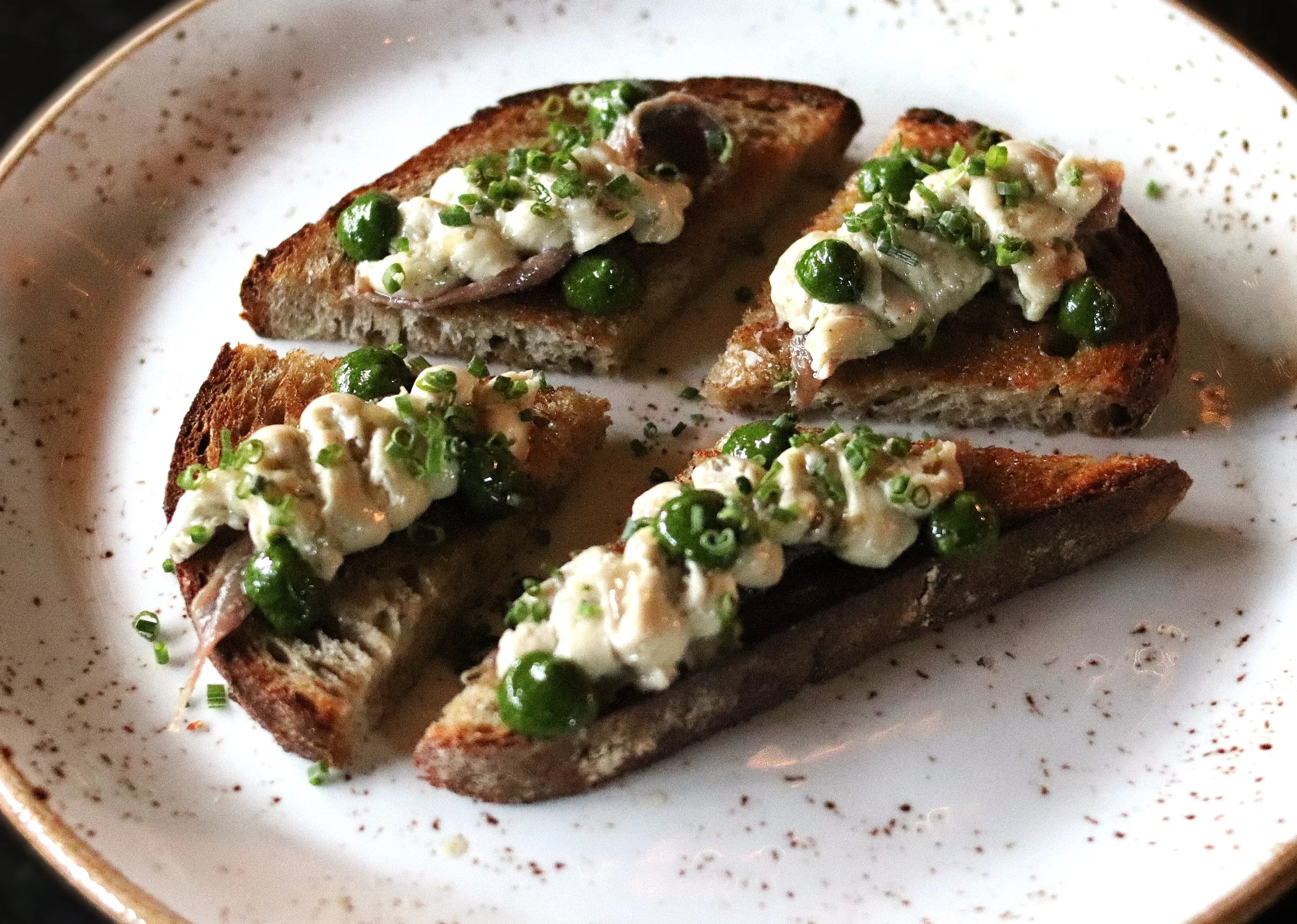 Anchovy Toast