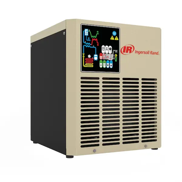 Ingersoll-Rand Compressed Air Dryer, Electronic Auto Drain, 25 CFM, 7.5 HP, 115 V AC, 1/2" NPT