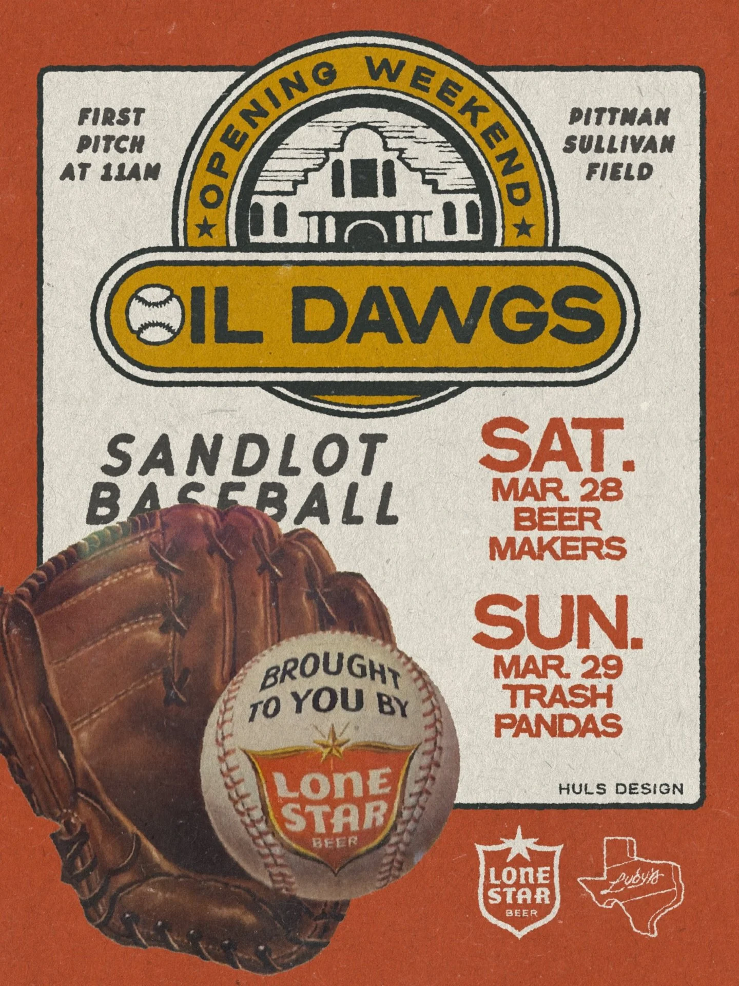 THE BARK IS BACK! 💨💨💨

Sat March 28th v @austinbeermakers 
Sun March 29th v @rivercitytrashpandas 

Pittman Sullivan Field 
11 AM First Pitch (Both Days)

Our season opener is brought to you by none other than the National Beer of Texas, @lonestar