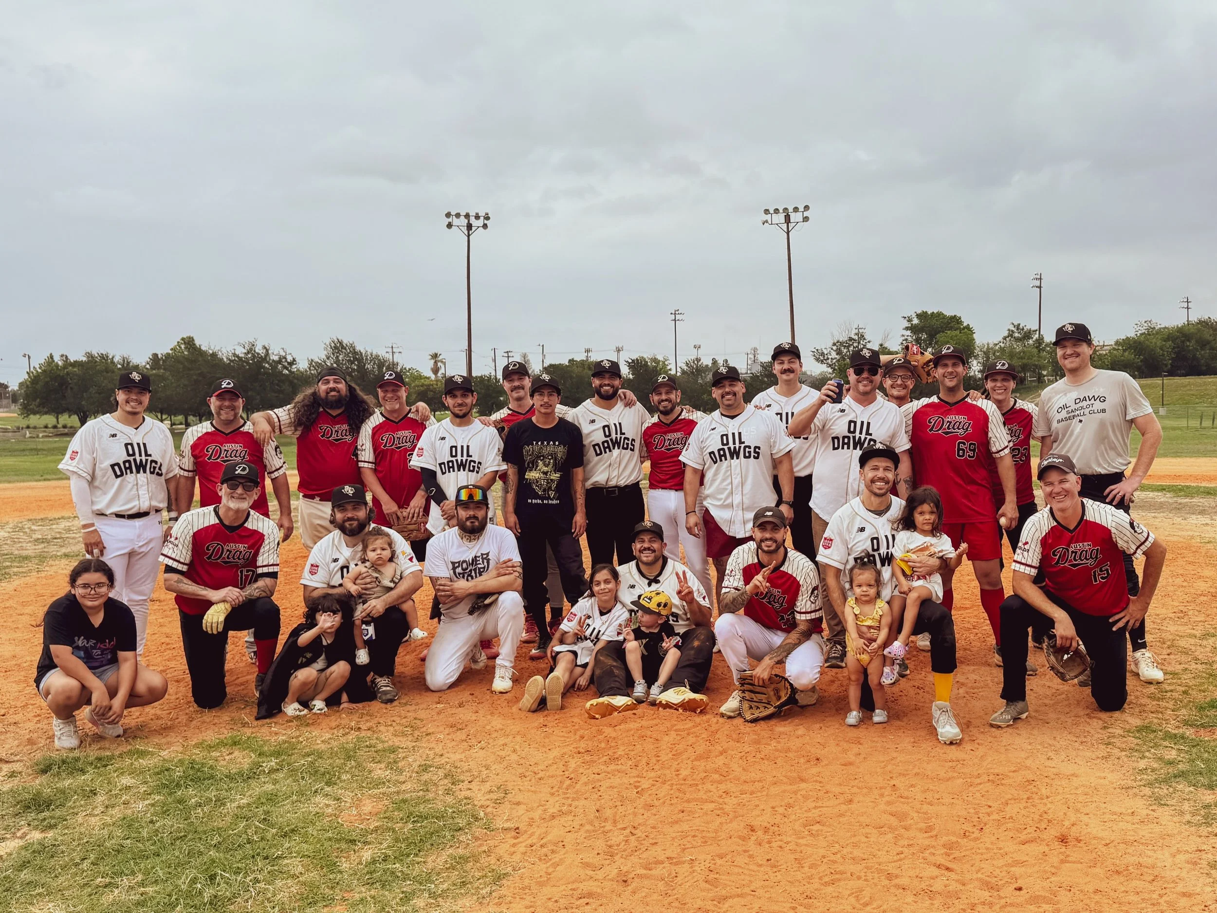 Our yearly scrap with the @theaustindrag has become one our favorite games. Big thanks to Keith &amp; the crew for cruising down 35 to San Antone! Much appreciated, we&rsquo;ll see y&rsquo;all soon! 🍻