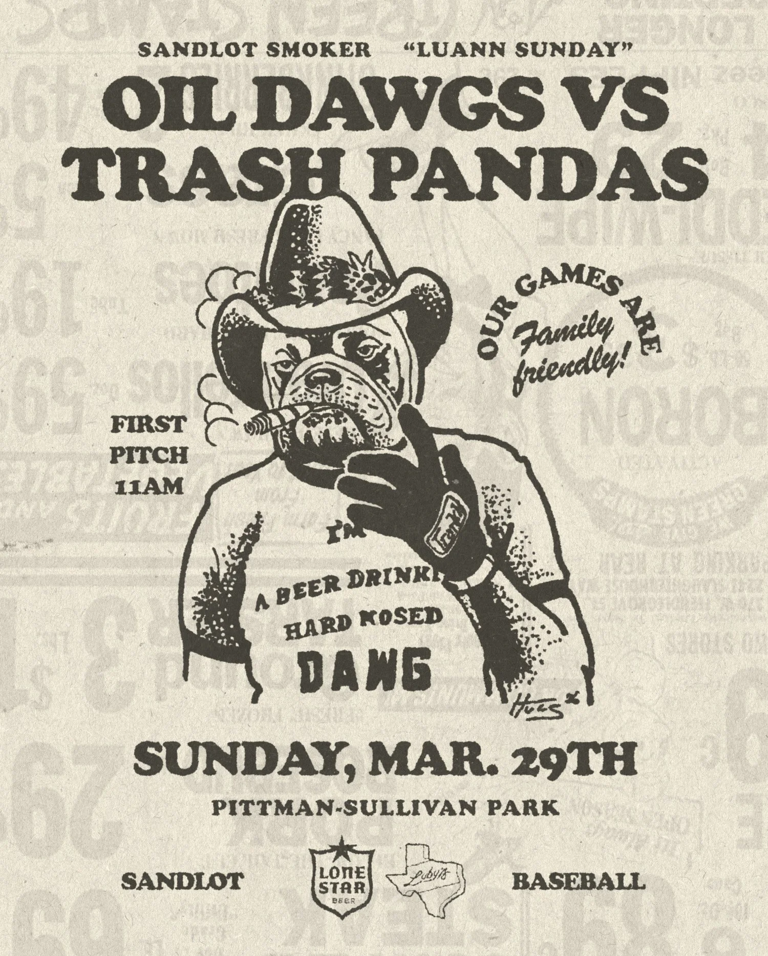 Game 1 v. Trash Pandas