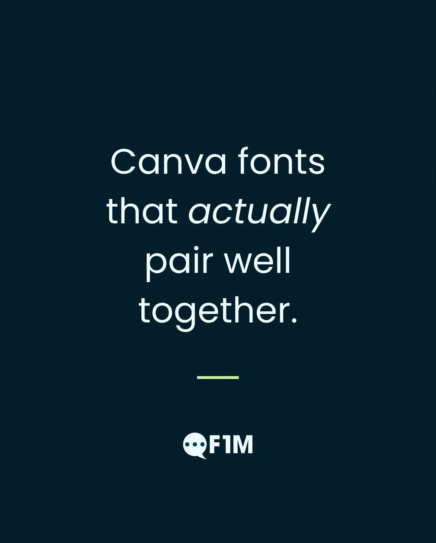 These Canva font pairings just make sense. Clean, stylish, and easy to use. Save them for your next design. ✍️

#canvadesigns #fontpairing #socialmediamarketing #designtips #fonts