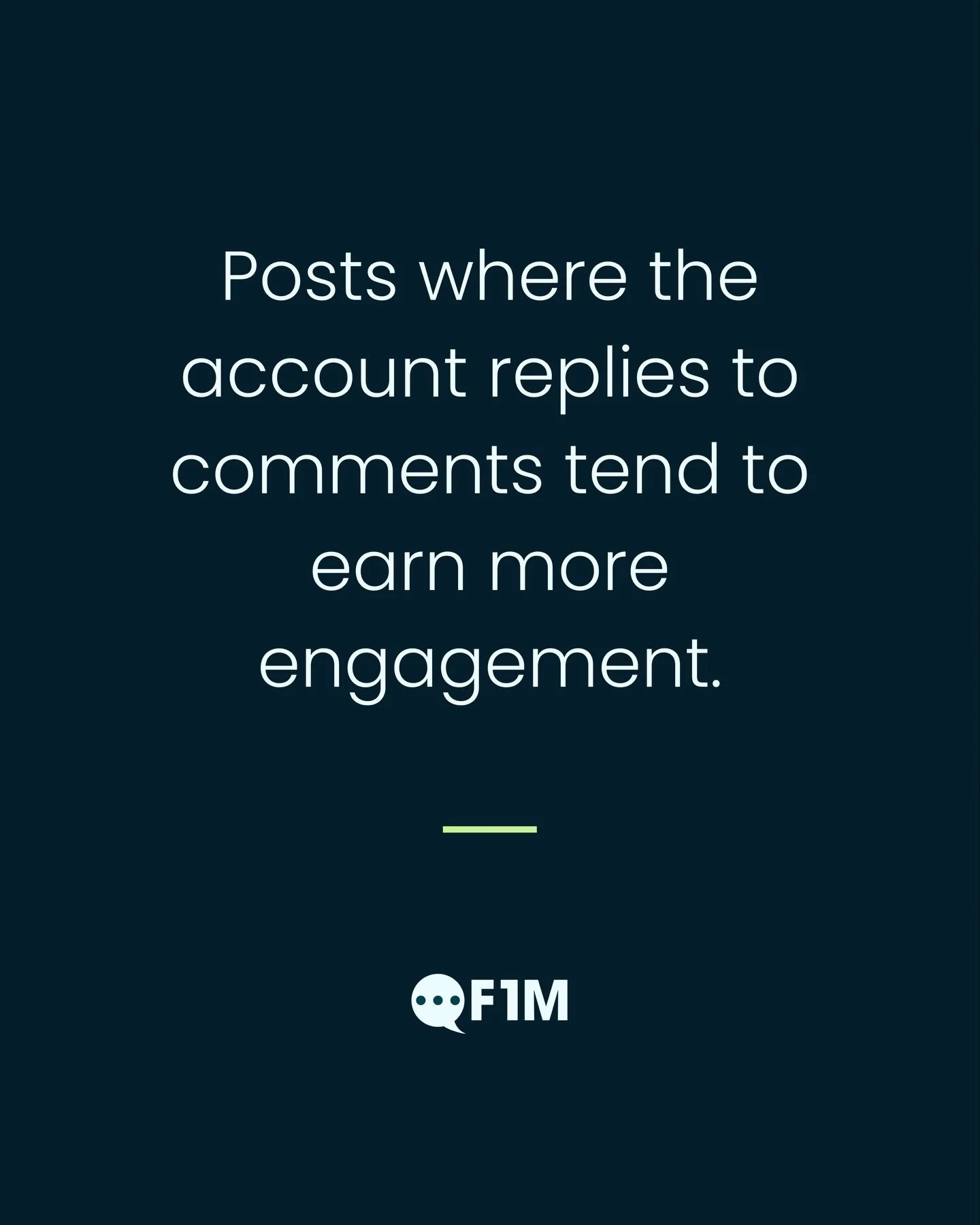 Engagement tip you can control 👇

According to @buffer one of the biggest drivers of performance across all platforms is simple: replying to your comments.

Posts where creators actively respond tend to see higher engagement than those that don&rsqu