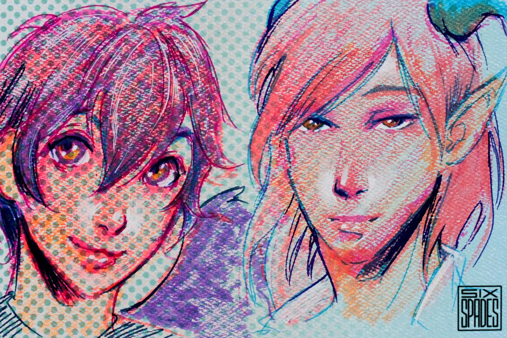 Regal and Jackal by six.spades