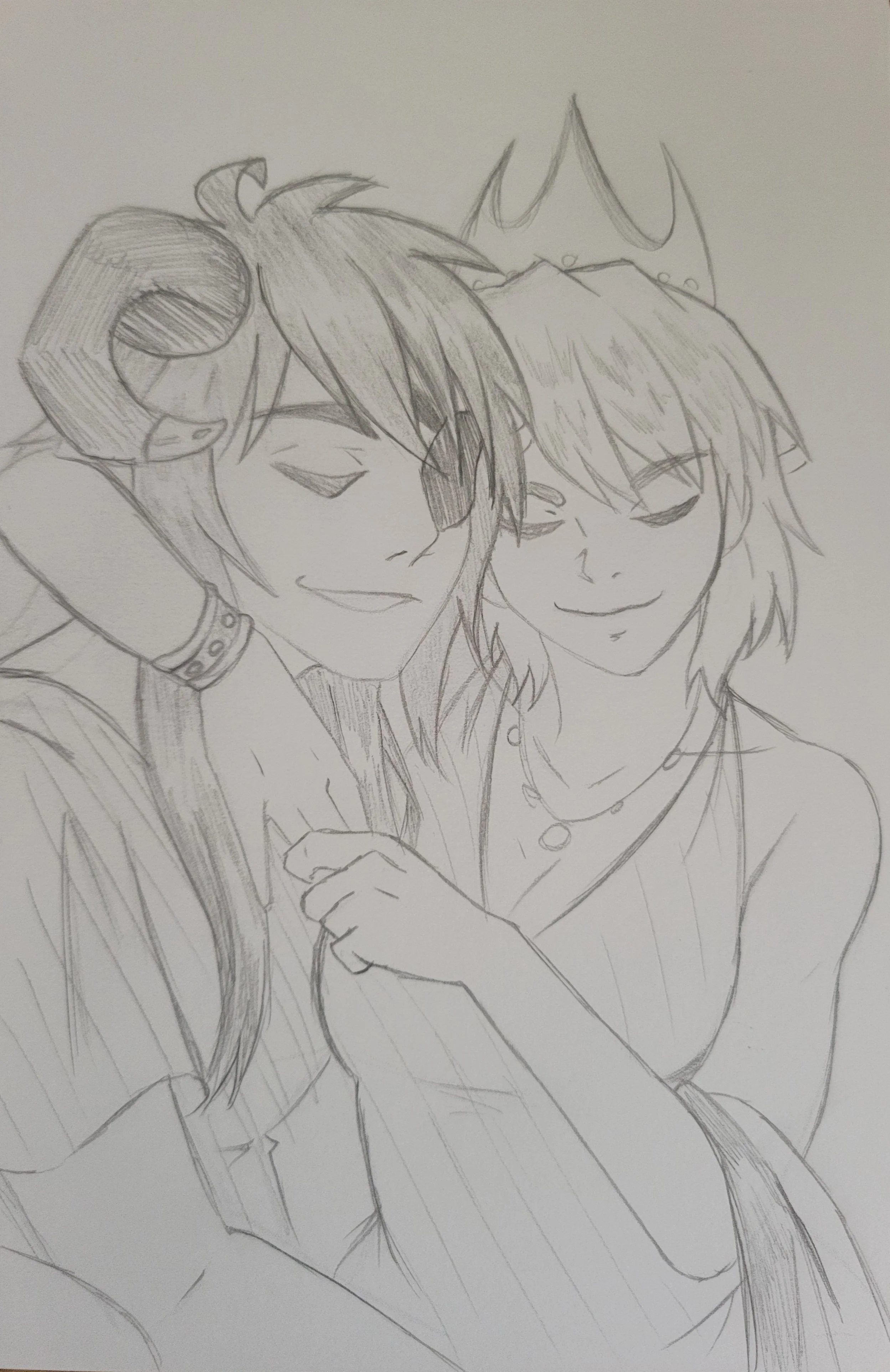 Hades and Persephone by Cosmicraelum