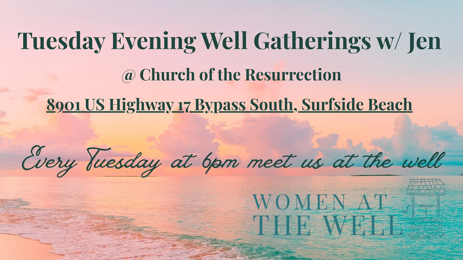 Tuesday Evening Surfside Beach Gathering