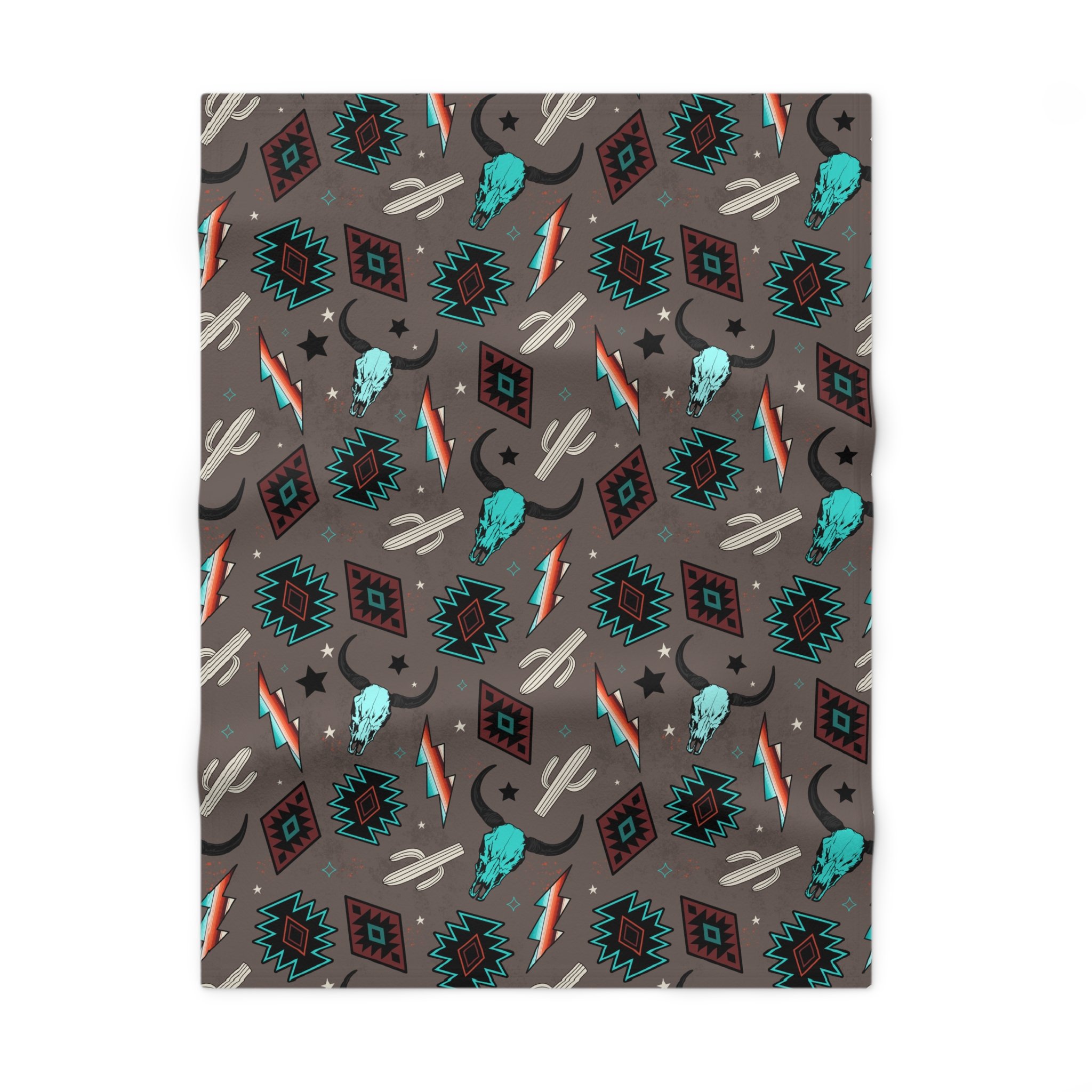 Electric Cowboy Baby Blanket