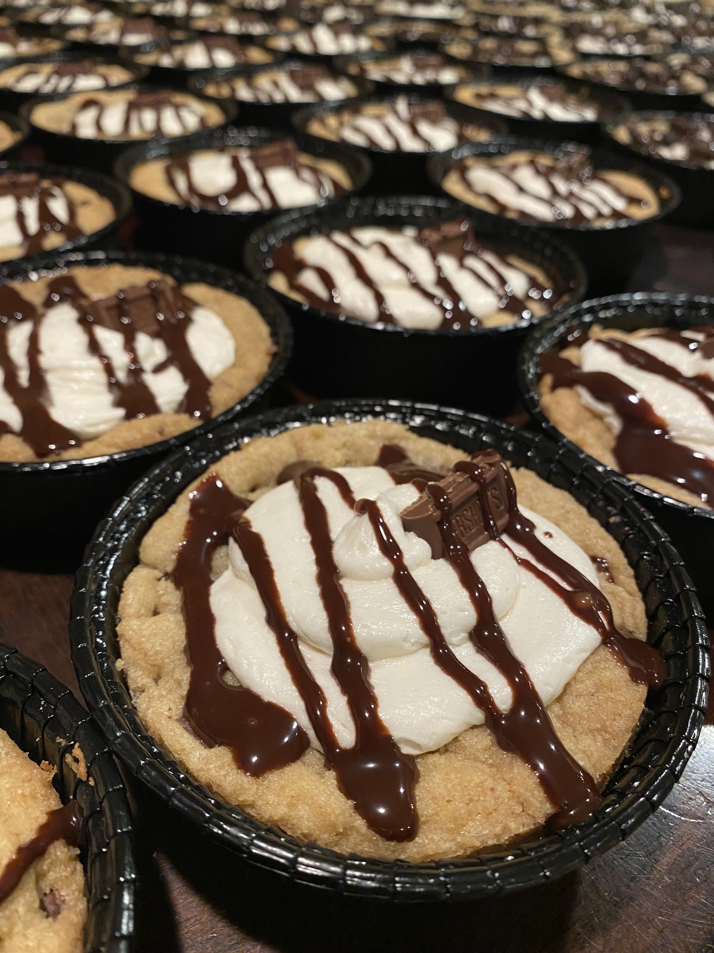 Chocolate Chip Deep Dish Cookies