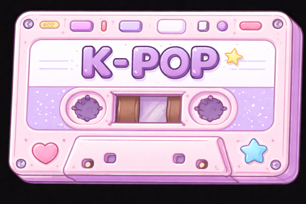 💜  Art Kit💜 K POP Cassette