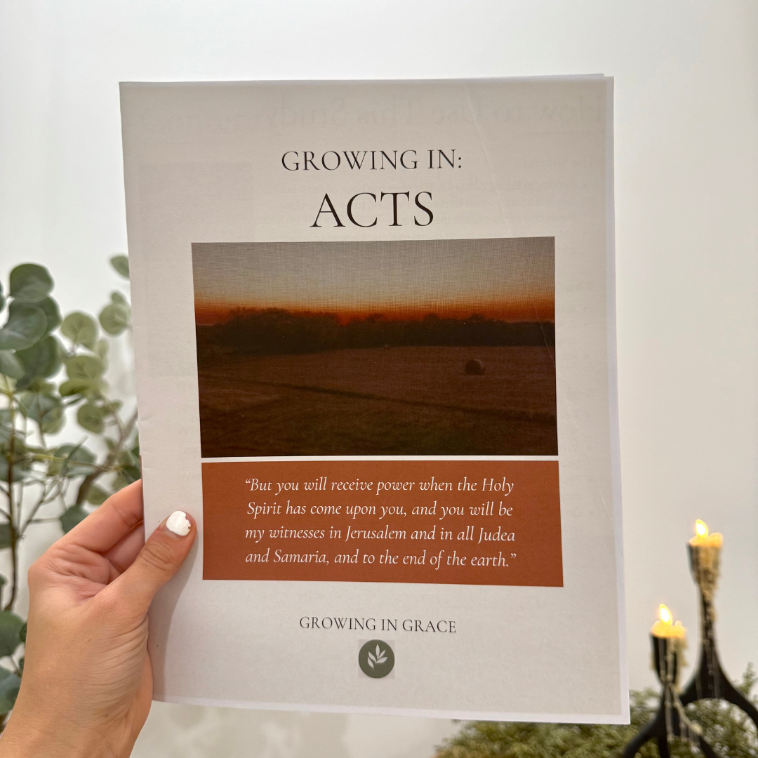 Growing in Acts (90-Day Study)