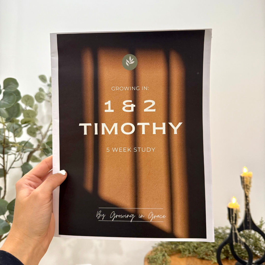 Growing in 1 & 2 Timothy (5-Week Study)