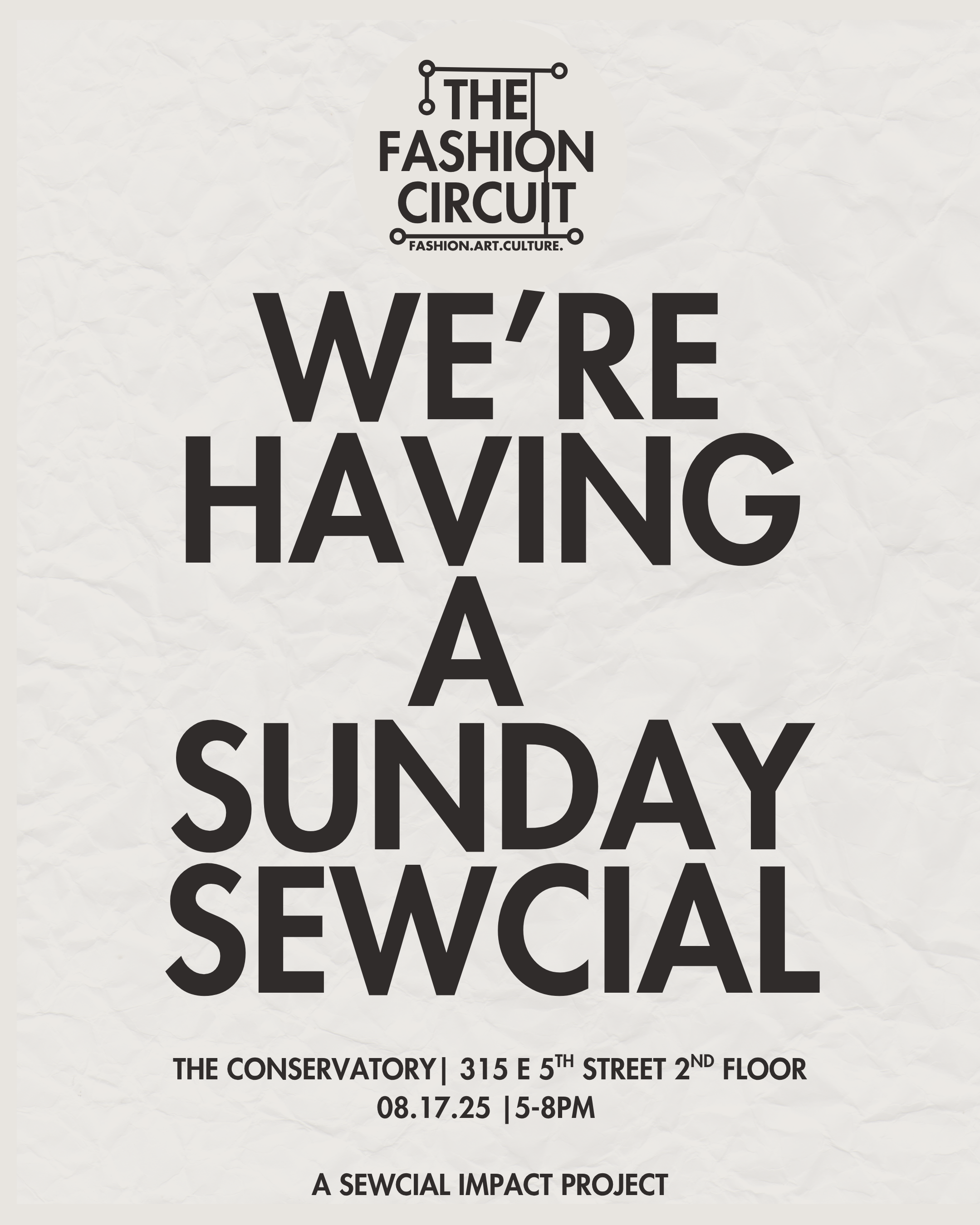 Sunday SewCial