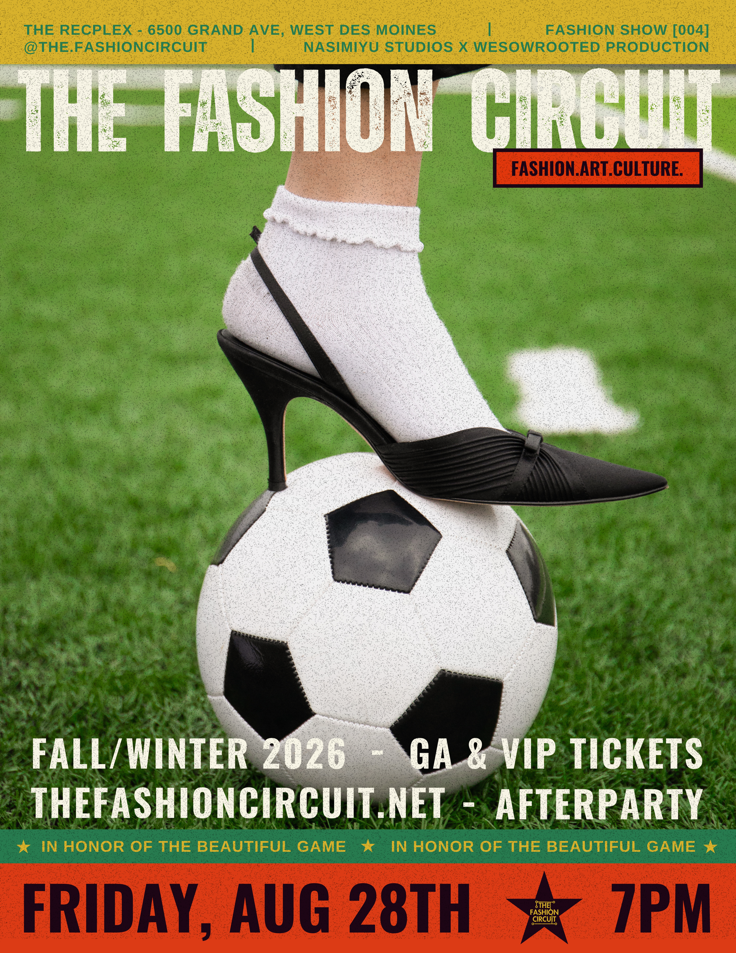 The Fashion Circuit FW26 Fashion Show: THE BEAUTIFUL GAME
