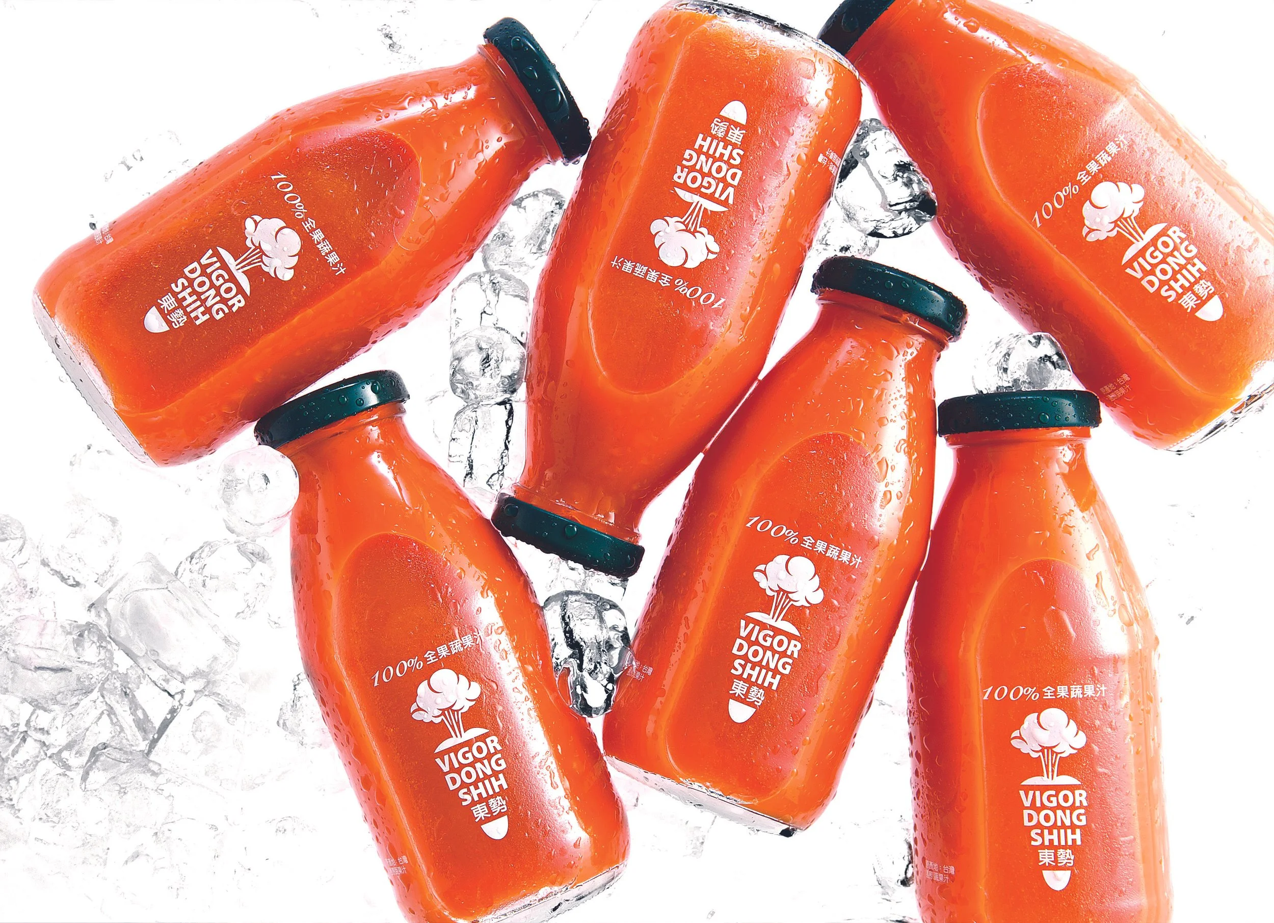 西伯里品牌形象設計 VDS 蘿蔔汁包裝設計